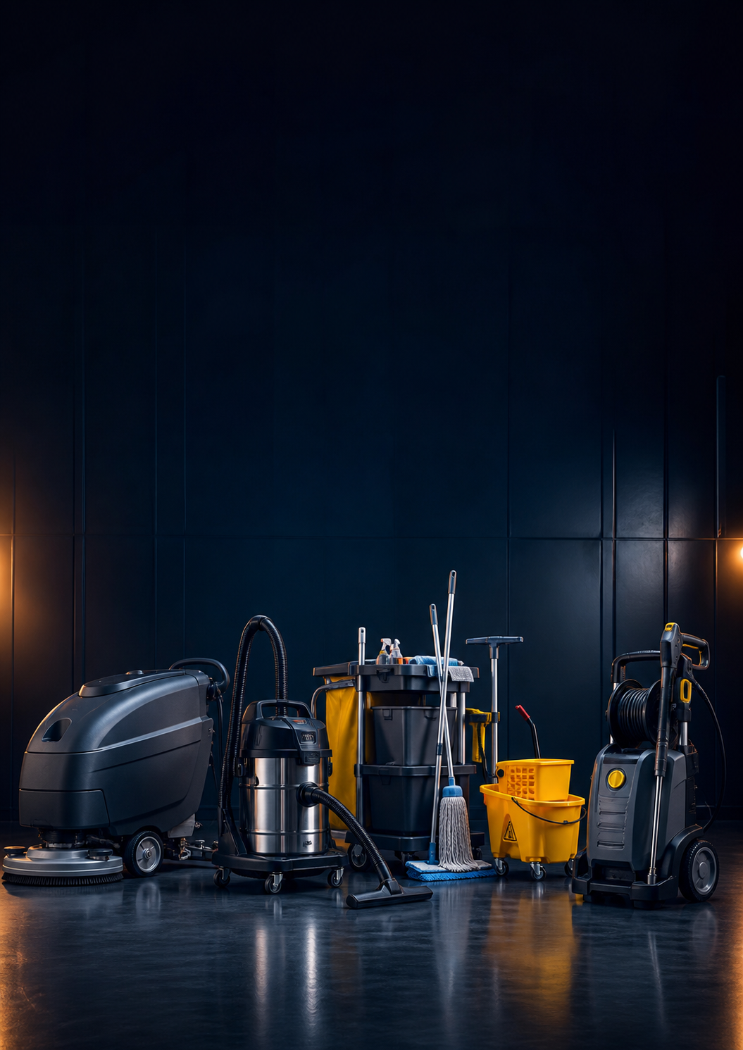Cleaning equipment and janitorial supplies supplier intelligence report cover